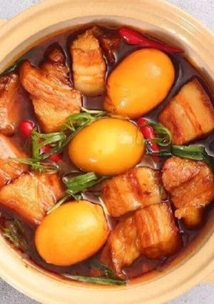 Hình của món Thịt kho tàu.