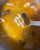 Alubias blancas tipo fabada a mi manera