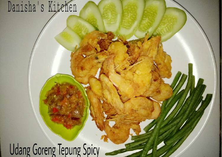 Resep Udang Goreng Tepung Spicy, Sempurna