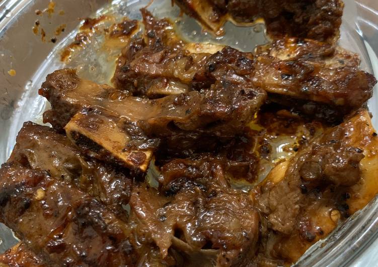 Iga Madu Lada Hitam Panggang Teflon