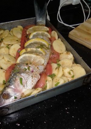 صورة لوصفة ألذ سمك في الفرن