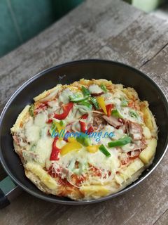 Foto resep Pizza Teflon Ala anak Kos