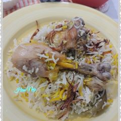 A picture of #Chicken_YAKHNI_PULAO #KokabandCookpad.