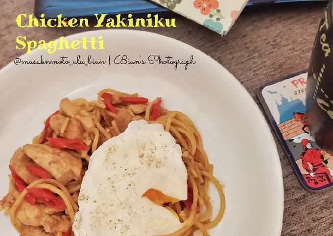 Chicken Yakiniku Spaghetti