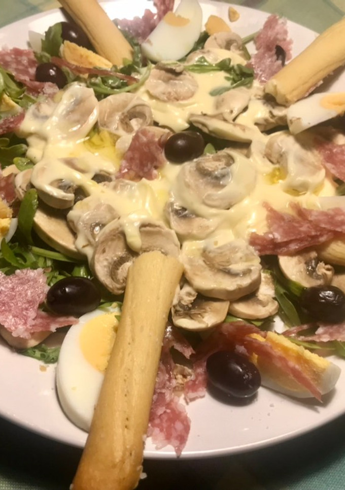 Una foto de Ensalada rápida y sorprendente, para cenar