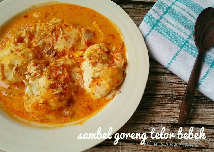 Resep Sambel Goreng Telur Bebek, Menggugah Selera