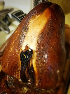 A picture of Cajun Injected Smoked Turkey Breast.