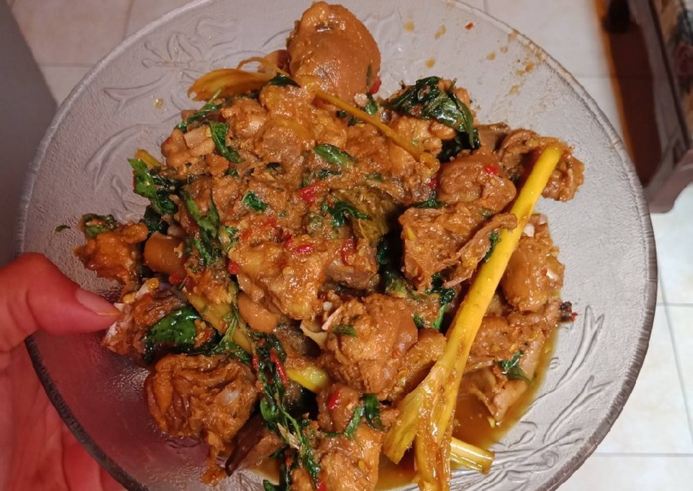 Rica Ayam Kemangi Pedas