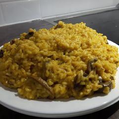 A picture of Ancient's risotto.
