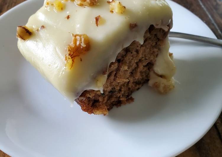 Recipe of Favorite Zucchini Cake with Cream Cheese Frosting