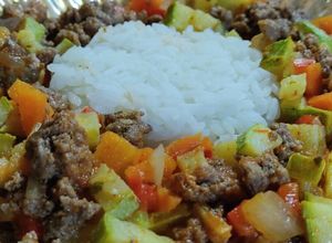 Una foto de Picadillo de arroz. 🔪