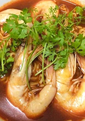 Hình của món Mì Gói Tôm.