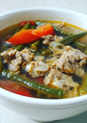 Foto resep Asem daging kacang