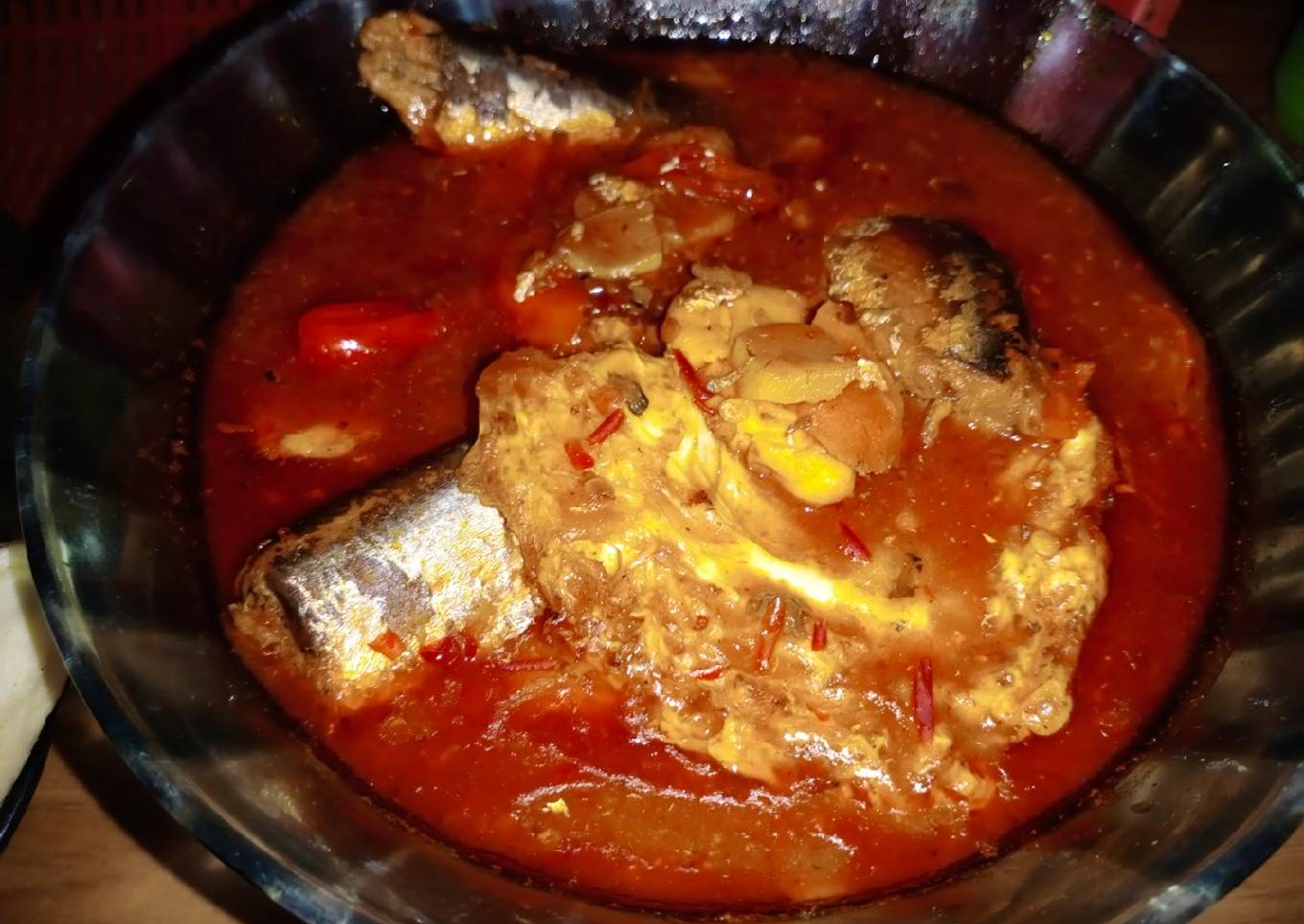 Sarden pedas simple