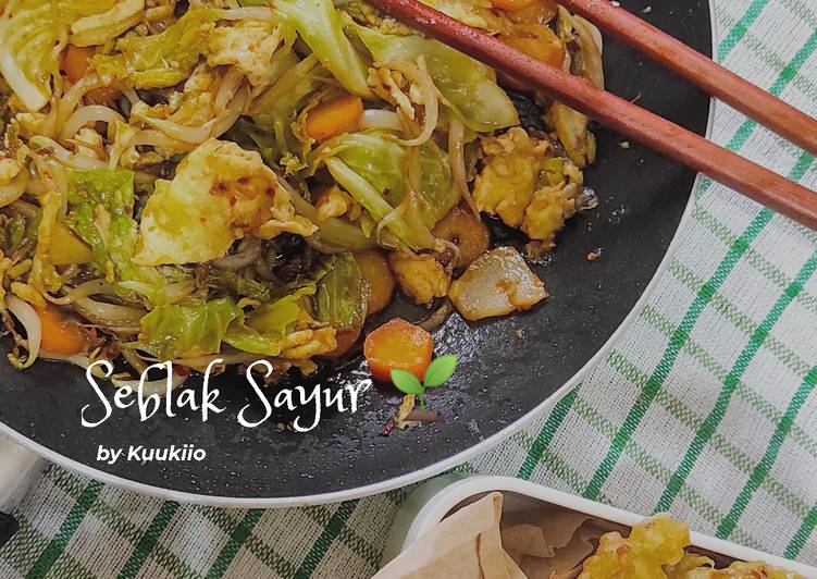 Resep [Eps. 3] Seblak Sayur (Sayur Leftover Bakwan) ? Anti Gagal