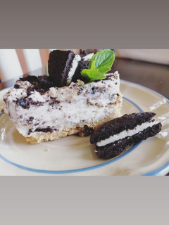 Una foto de Cheesecake frío de Galleta Oreo