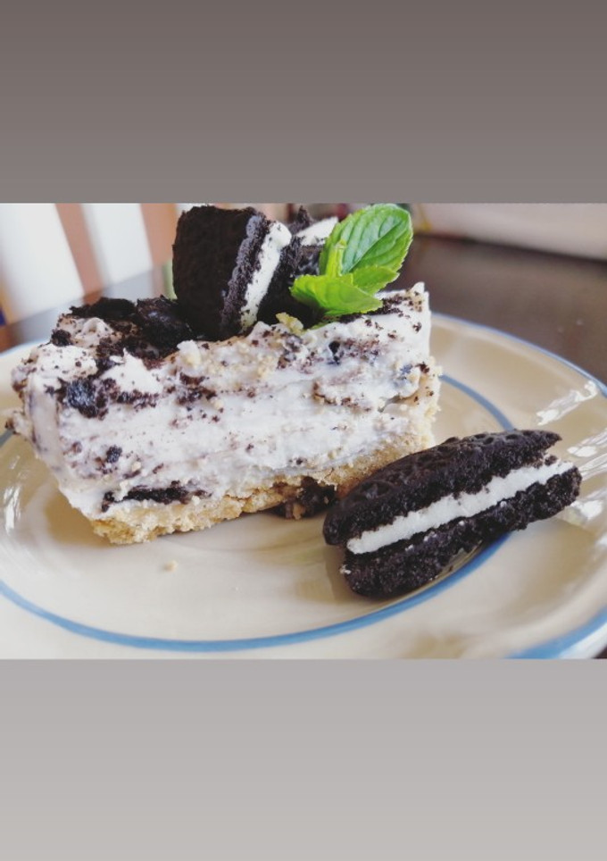 Una foto de Cheesecake frío de Galleta Oreo