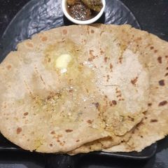 A picture of Moong Dal - Cabbage Paratha.