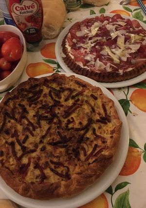 Foto di Quiche porro e speck