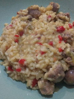 Una foto de Risotto de butifarra