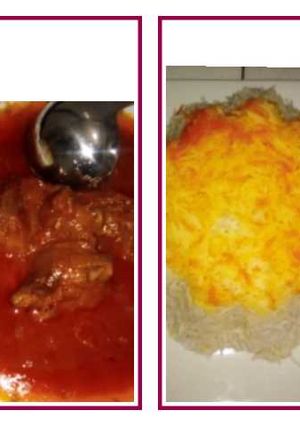 عکسی از دستور چلوگوشت ساده خودمونی