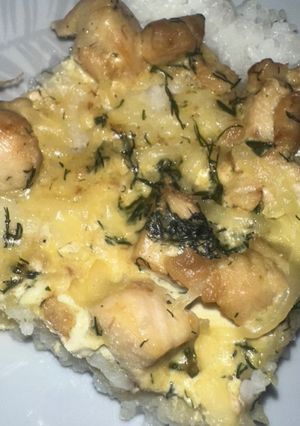 صورة لوصفة صينية الدجاج بكريمة الطبخ ✨🤍🤞