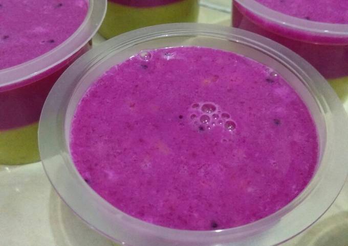 Resep Puding Alpukat Naga Snack Mpasi 11mo Oleh Thyara Cookpad