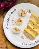 Chả trứng cua đồng hấp