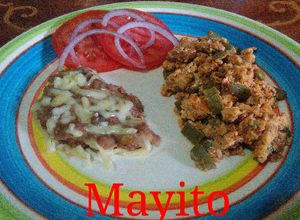 Foto principal de Nopales con chorizo y huevo