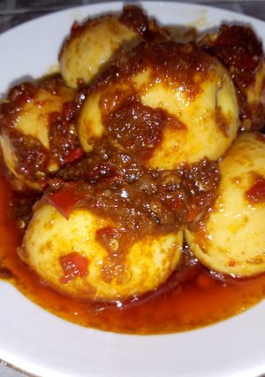 Foto resep Telur Sambal #ResepMamamertua