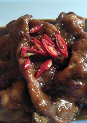 Foto resep Ayam rendang glabed