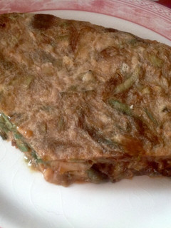 Una foto de Tortilla de alcachofas
