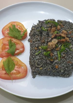 Foto resep Nasgor Hitam Cumi