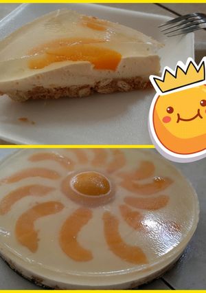 Una foto de Rayito de sol 🌞 (cheesecake de durazno)
