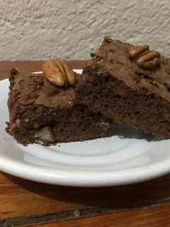 Una foto de Brownies con nueces