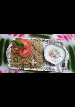 पुदीना राईस (Pudina Rice Recipe In Marathi) रेसिपी चे मुख्य फोटो