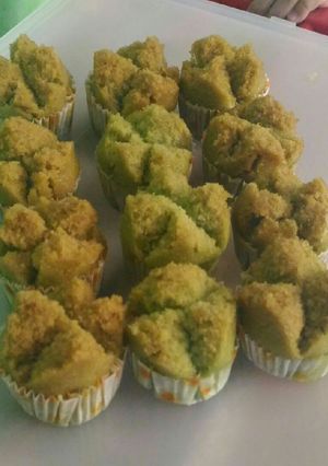 Foto resep Bolu kukus mekar pandan eggless no mixer