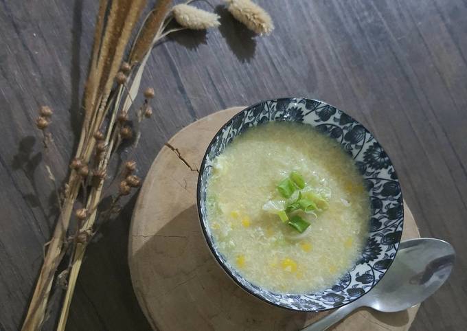 Sup jagung sederhana