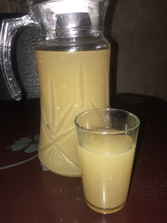 A picture of Tamarind & ginger drink🍹.