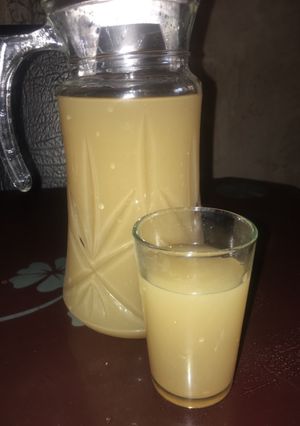 A picture of Tamarind & ginger drink🍹.