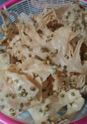 Foto resep Peyek kacang ijo renyah dan gurih