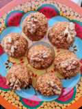 Galletas especiadas de avena y kaki (caqui, persimmon)