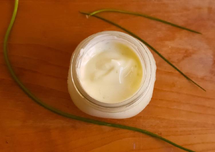 Maionese all'erba cipollina