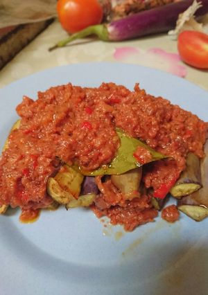 Foto resep Terong Saus Kornet
