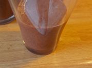 A picture of mousse vegan