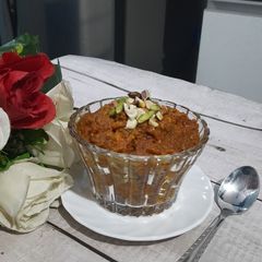 A picture of Haldi ka Halwa.