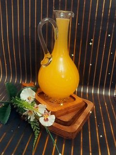 عکسی از دستور آب نارنج خونگیorange juice🍊