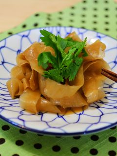 醬油漬蘿蔔皮 的食譜成品照片