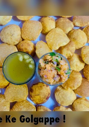 A picture of Aate ke Golgappe.