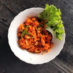 A picture of Kimchi Fried Rice.
